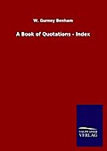 A Book of Quotations - Index