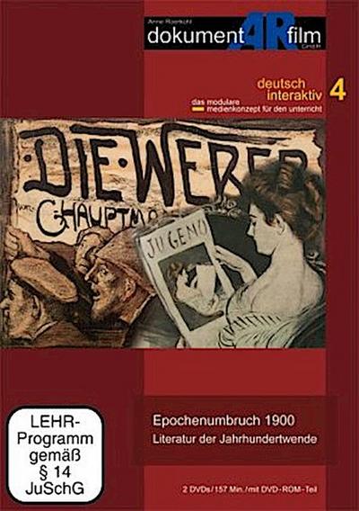 Epochenumbruch 1900 - Literatur der Jahrhundertwende, 2 DVDs