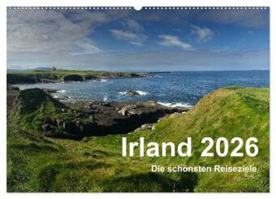Irland 2026 - Die schönsten Reiseziele (Wandkalender 2026 DIN A2 quer), CALVENDO Monatskalender
