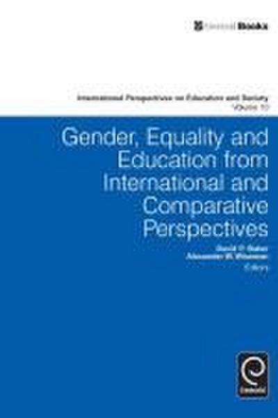Gender, Equality and Education from International and Comparative Perspectives