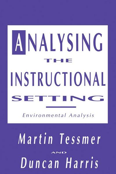 Analysing the Instructional Setting