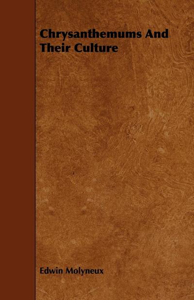 Chrysanthemums and Their Culture