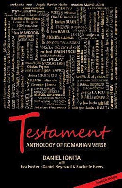 Testament - Anthology of Romanian Verse  - English language only