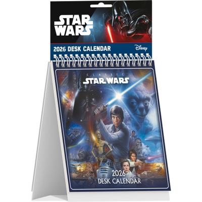 STAR WARS (CLASSIC) - Tischaufstellkalender im Format 16 x 17