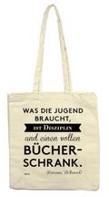 Stofftasche ’Was die Jugend braucht, ist Dis