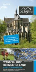 Naturpark Bergisches Land - Nordwesten, Wanderkarte