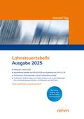 Lohnsteuertabelle Monat/Tag 2025 von  | Taschenbuch