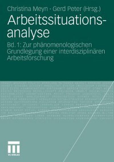 Arbeitssituationsanalyse