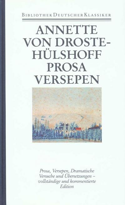 Sämtliche Werke, 2 Bde., Ln Prosa, Epische und Dramatische Werke, Übersetzungen
