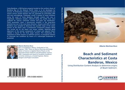 Beach and Sediment Characteristics at Costa Banderas, Mexico