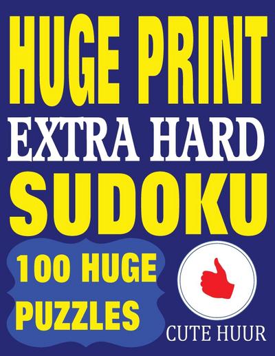 Huge Print Extra Hard Sudoku
