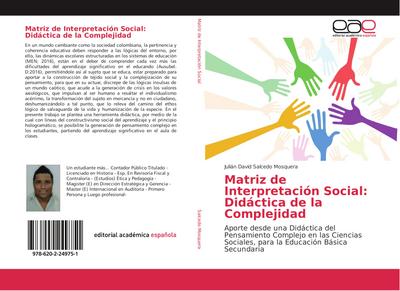 Matriz de Interpretación Social: Didáctica de la Complejidad