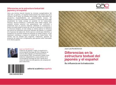Diferencias en la estructura textual del japonés y el español