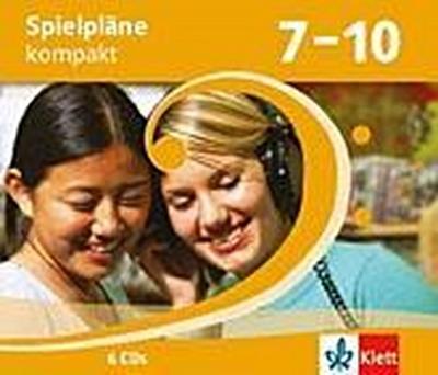 Spielpläne, Neubearbeitung Klasse 7-10 kompakt, 6 Audio-CDs