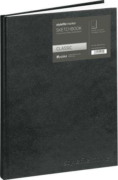 Stylefile Marker Classic Skizzenbuch Din A4 vertikal