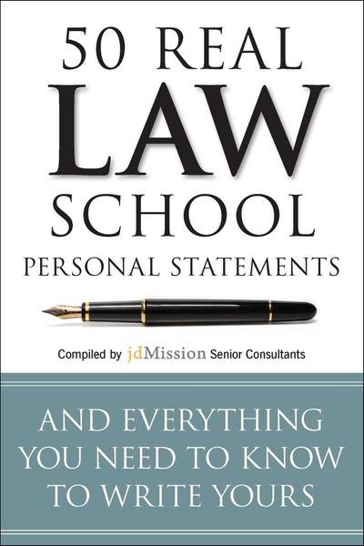 50 Real Law School Personal Statements