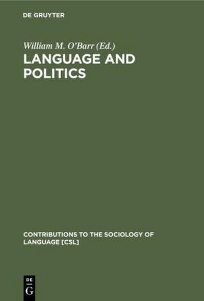 Language and Politics