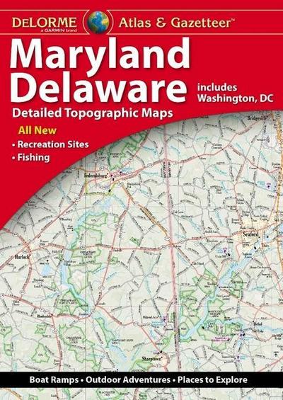 Delorme Atlas & Gazetteer Maryland/Delaware