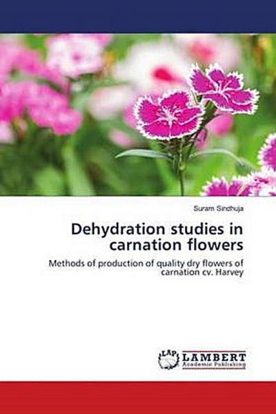 Dehydration studies in carnation flowers