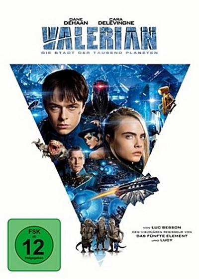 Valerian - Die Stadt der tausend Planeten, 1 DVD