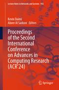 Proceedings of the Second International Conference on Advances in Computing Research (ACR’24)