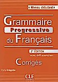 Grammaire progressive du français, niveau debutant. Corrigés