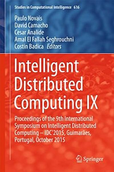 Intelligent Distributed Computing IX