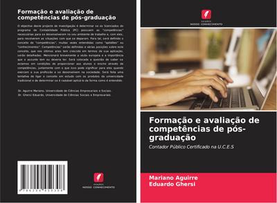 Formação e avaliação de competências de pós-graduação