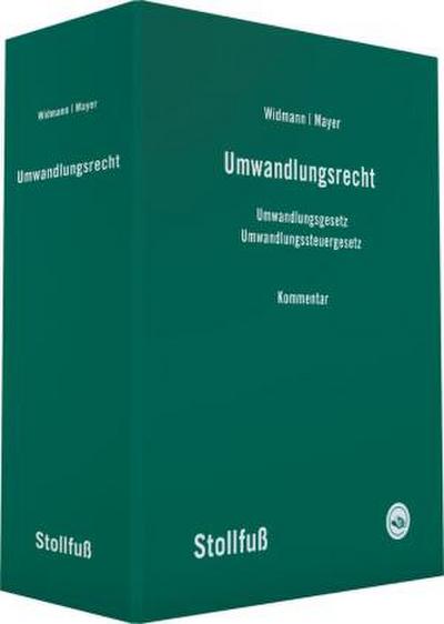 Umwandlungsrecht, m. 1 Buch, m. 1 Online-Zugang
