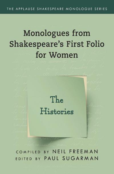 Monologues from Shakespeare’s First Folio for Women