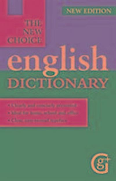 The New Choice English Dictionary