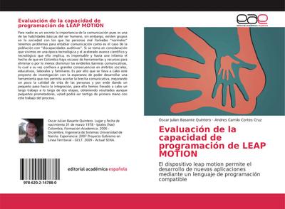 Evaluación de la capacidad de programación de LEAP MOTION