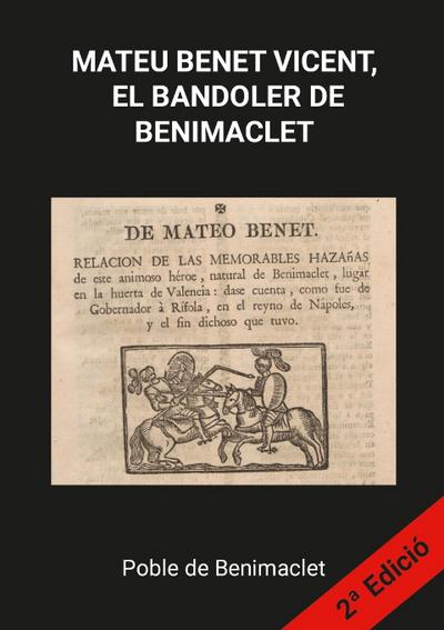 MATEU BENET VICENT, EL BANDOLER DE BENIMACLET