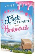Fischbrötchen und Himbeereis