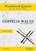 Woodwind Quartet "Coppélia Waltz" score & parts