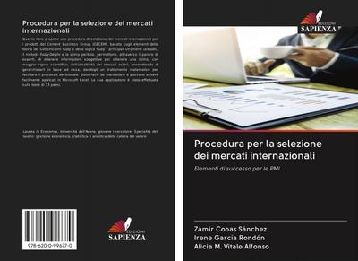 Procedura per la selezione dei mercati internazionali