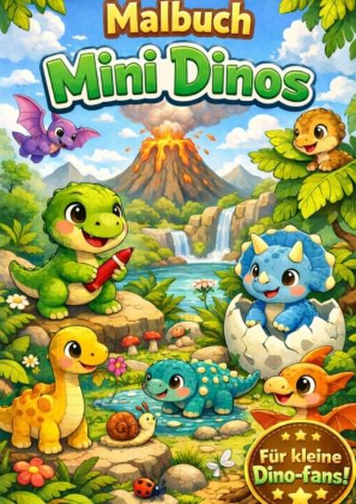 Malbuch, Mini dinos