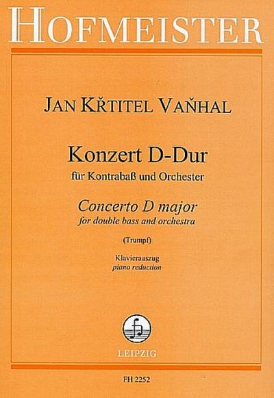 Konzert D-Dur für Kontrabass und Orchester
