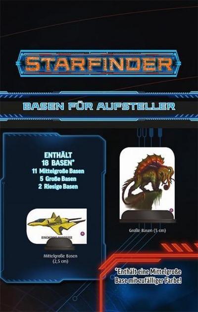 Starfinder / Pathfinder Basen für Aufsteller