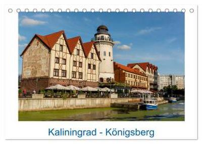 Kaliningrad - Königsberg (Tischkalender 2026 DIN A5 quer), CALVENDO Monatskalender