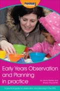 Early Years Observation and Planning in Practice - Jenny Barber