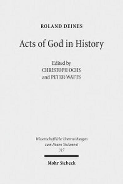 Acts of God in History