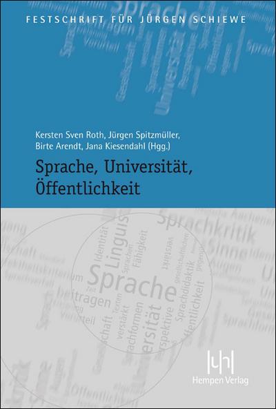 Sprache, Universität, Öffentlichkeit