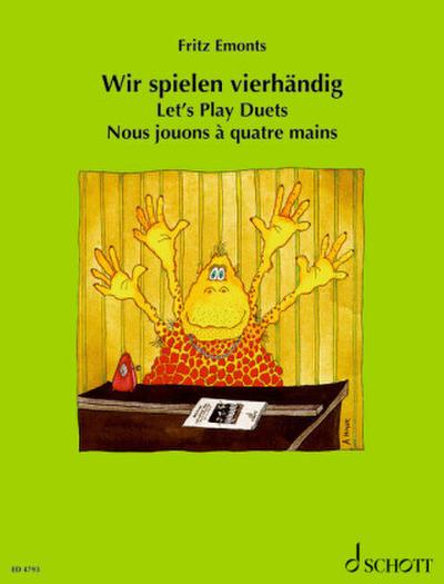Wir spielen vierhändig