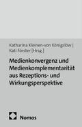 Medienkonvergenz und Medienkomplementarität aus Re