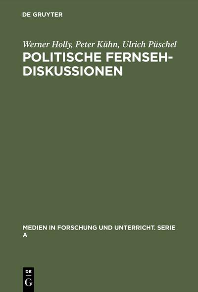 Politische Fernsehdiskussionen