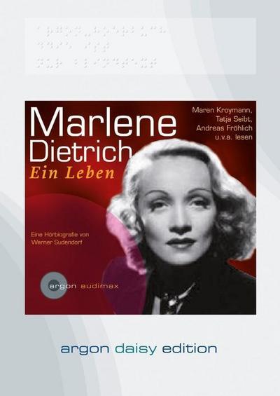 Marlene Dietrich, Ein Leben, 1 MP3-CD