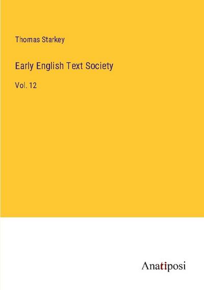 Early English Text Society