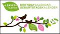Blätter immerwährender Geburtagskalender