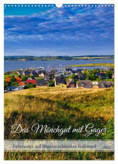 Das Mönchgut mit Gager (Wandkalender 2026 DIN A3 hoch), CALVENDO Monatskalender